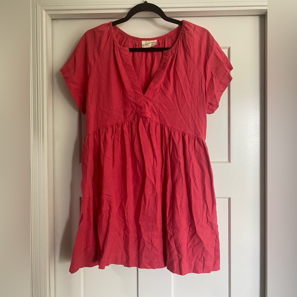 Pink mini dress, Universal Thread, size small, with pockets!